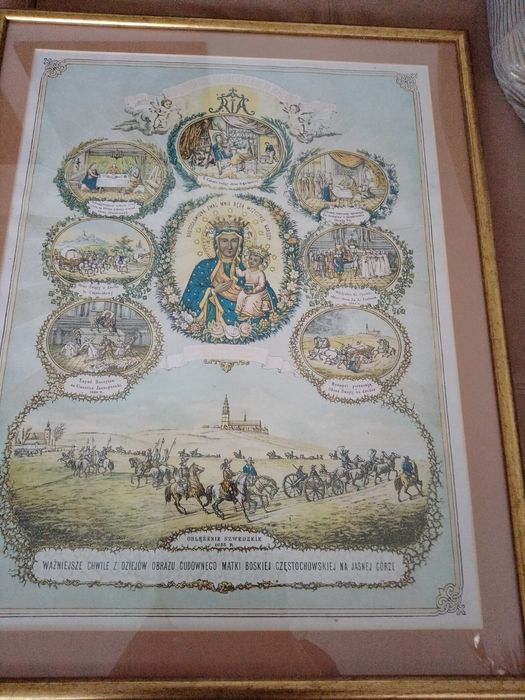 Jasna Góra 550 lecie- dzieje obrazu Matki Boskiej Częstochowskiej.