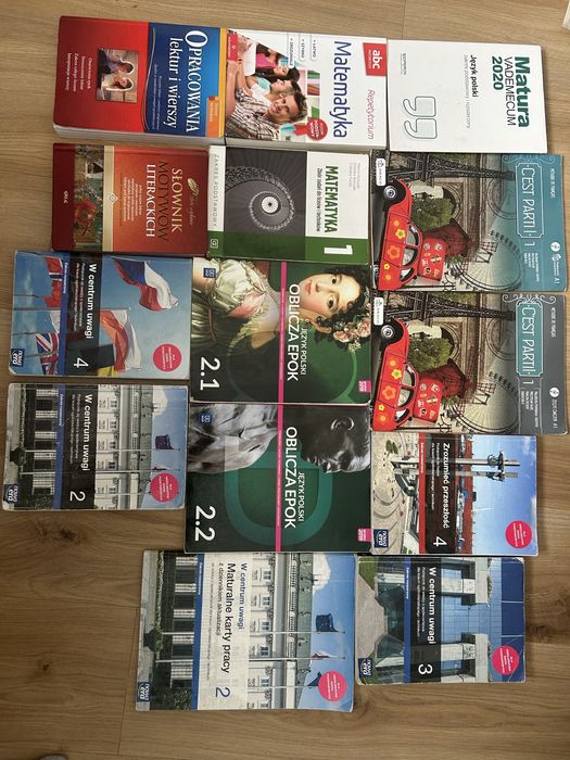 podręczniki oraz repetytoria