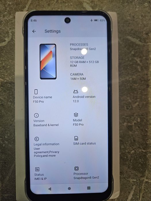 Продам телефон на 2 sim F50 PRO 12 GB 512 GB
