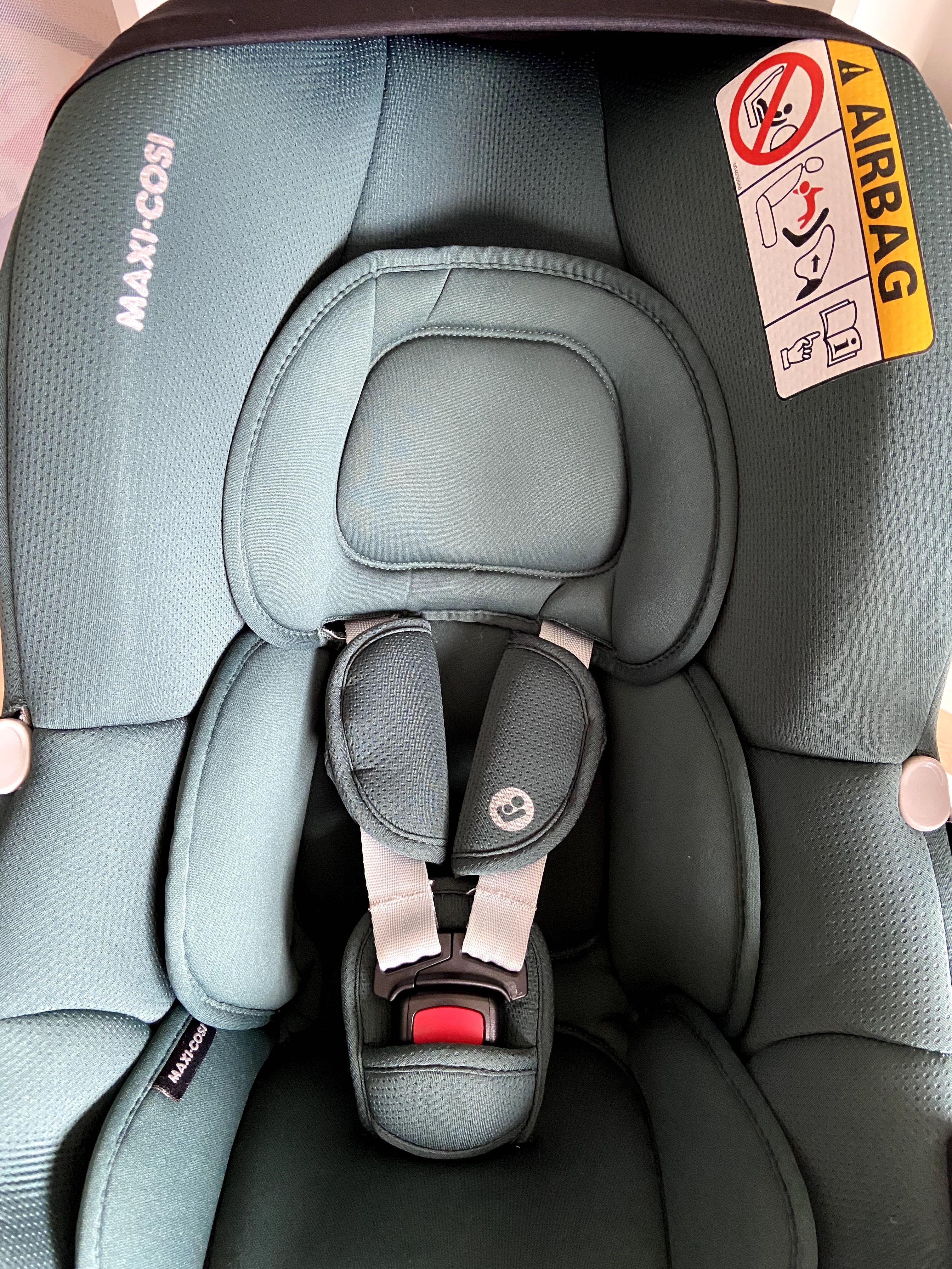 Ovos/Babycoques Maxi-Cosi CabrioFix i-Size e adaptadores - como novos