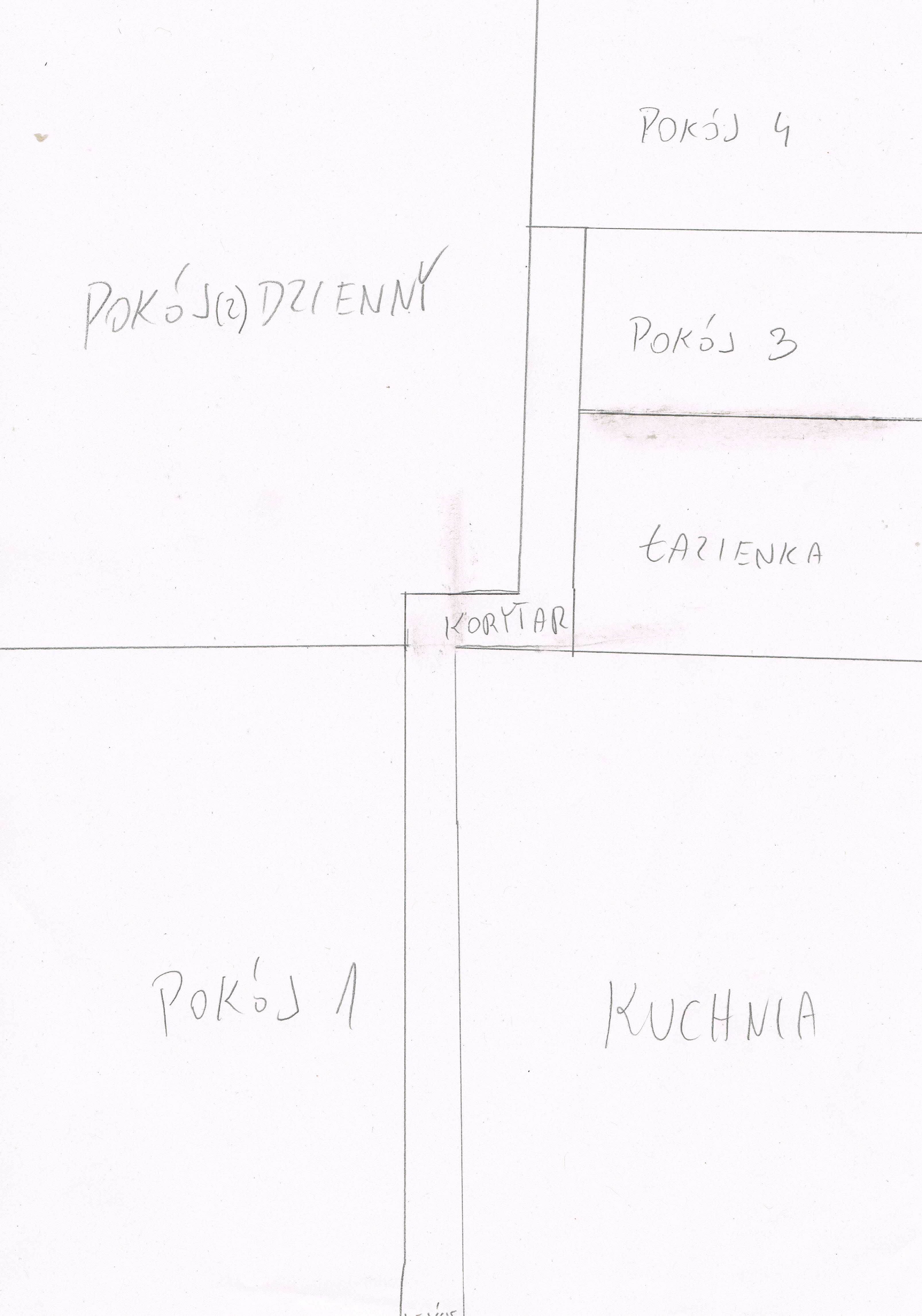 Wynajmę komfortowe mieszkanie 4 pok. 90m2 w Bytowie, spokojna okolica!