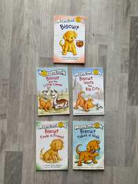 Biscuit Zestaw 5 książek  do nauki angielskiego dla dziecka