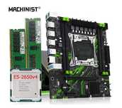 Материнськая плата Machinist X99 PR9. Проц 2650v4 / 2680v4. ОЗУ. Кулер