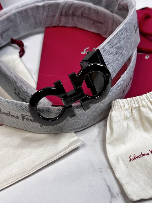 Ремінь Salvatore Ferragamo Шкіряний пояс