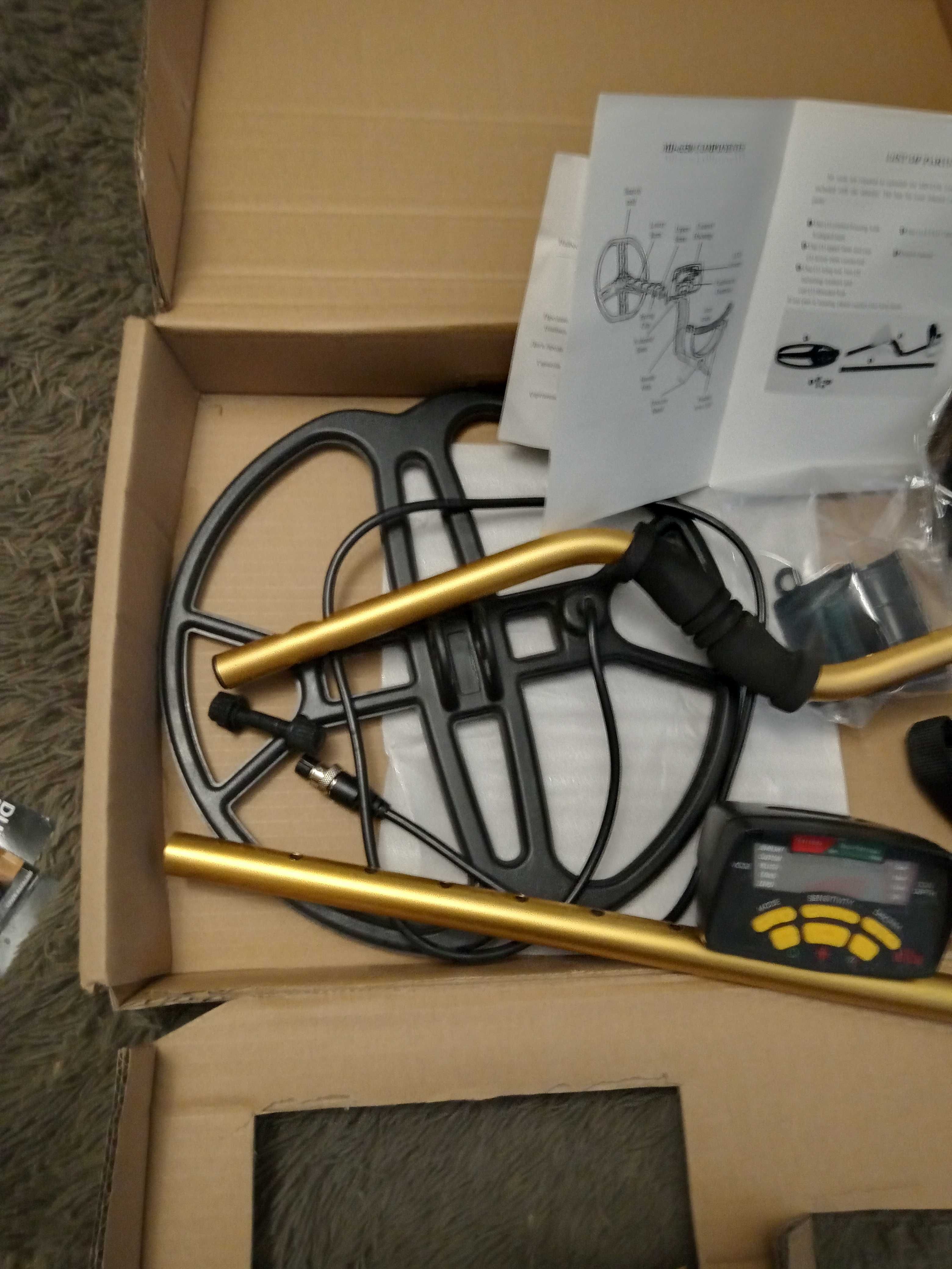 Металошукач  MD-6350 COMPONENTS .