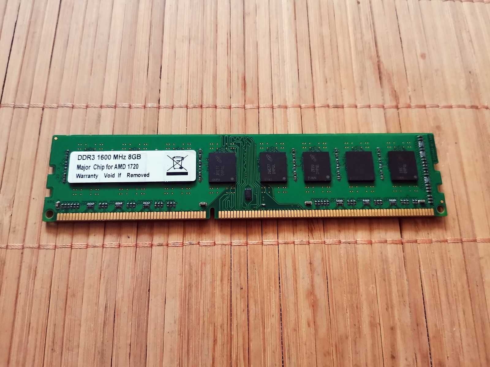 DDR3 AMD 8GB Major 12800