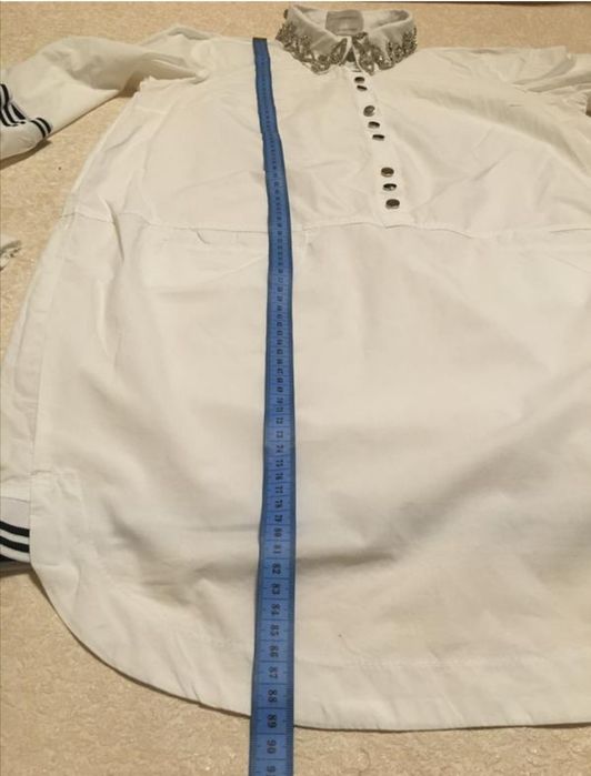 Брендова подовжена сорочка блузка