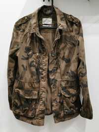Katana Bershka 38 M 36 S koszula kurtka moro camouflage camo khaki