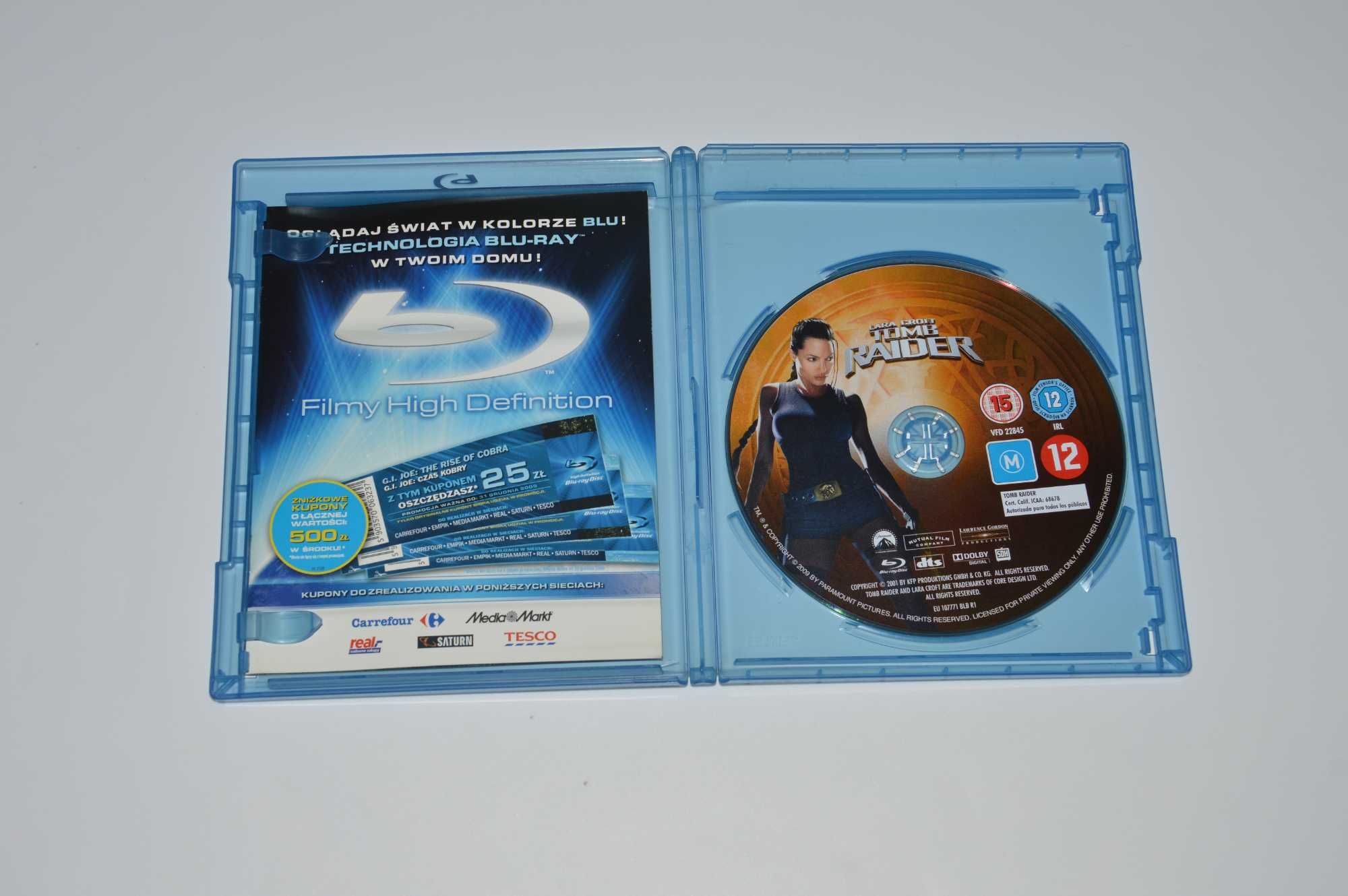 Lara Croft Tomb Raider Blu-ray Lektor PL