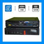 Неттоп Lenovo M720q/Core i5-8400T/8GB DDR4/120GB SSD/UHD 630/Wi-Fi