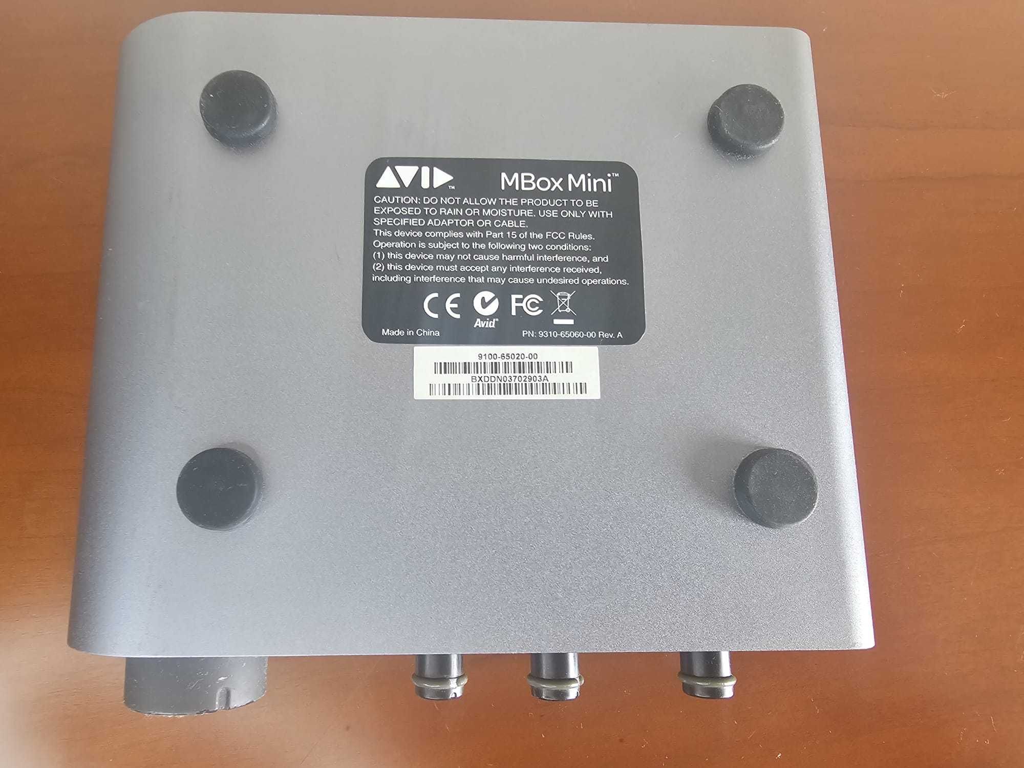 Avid Mbox Mini (Estúdio de Gravação Pessoal)