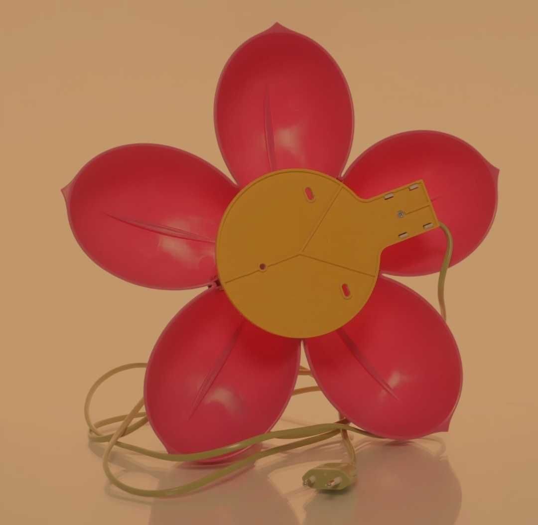 Lampa ścienna IKEA kwiatek