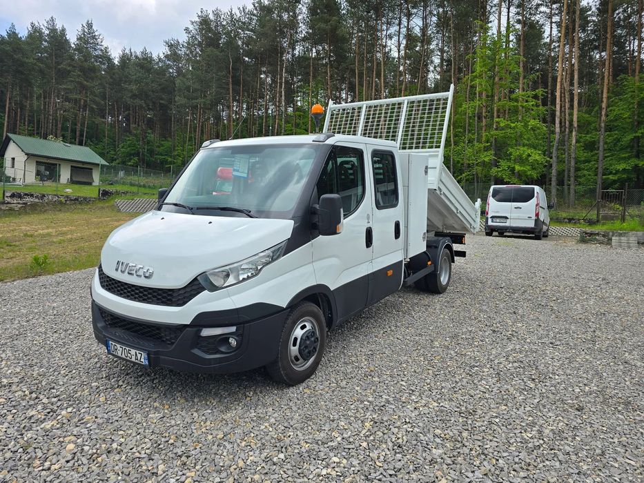 Iveco Daily  IVECO Daily DOKA brygadówka | 7 miejsc | ELEKTRYCZNY Wywrot | HAK 3,5t