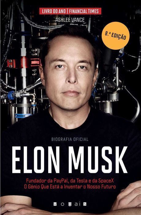 Biografia Oficial de Elon Musk por Ashlee Vance [Portes Grátis]