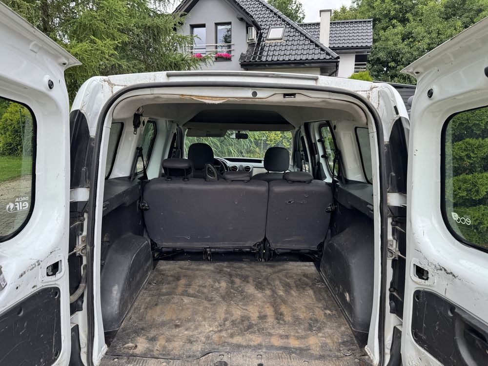 Dacia Dokker 1.5 dci 2014r salon Pl 5 osobowy klimatyzacja