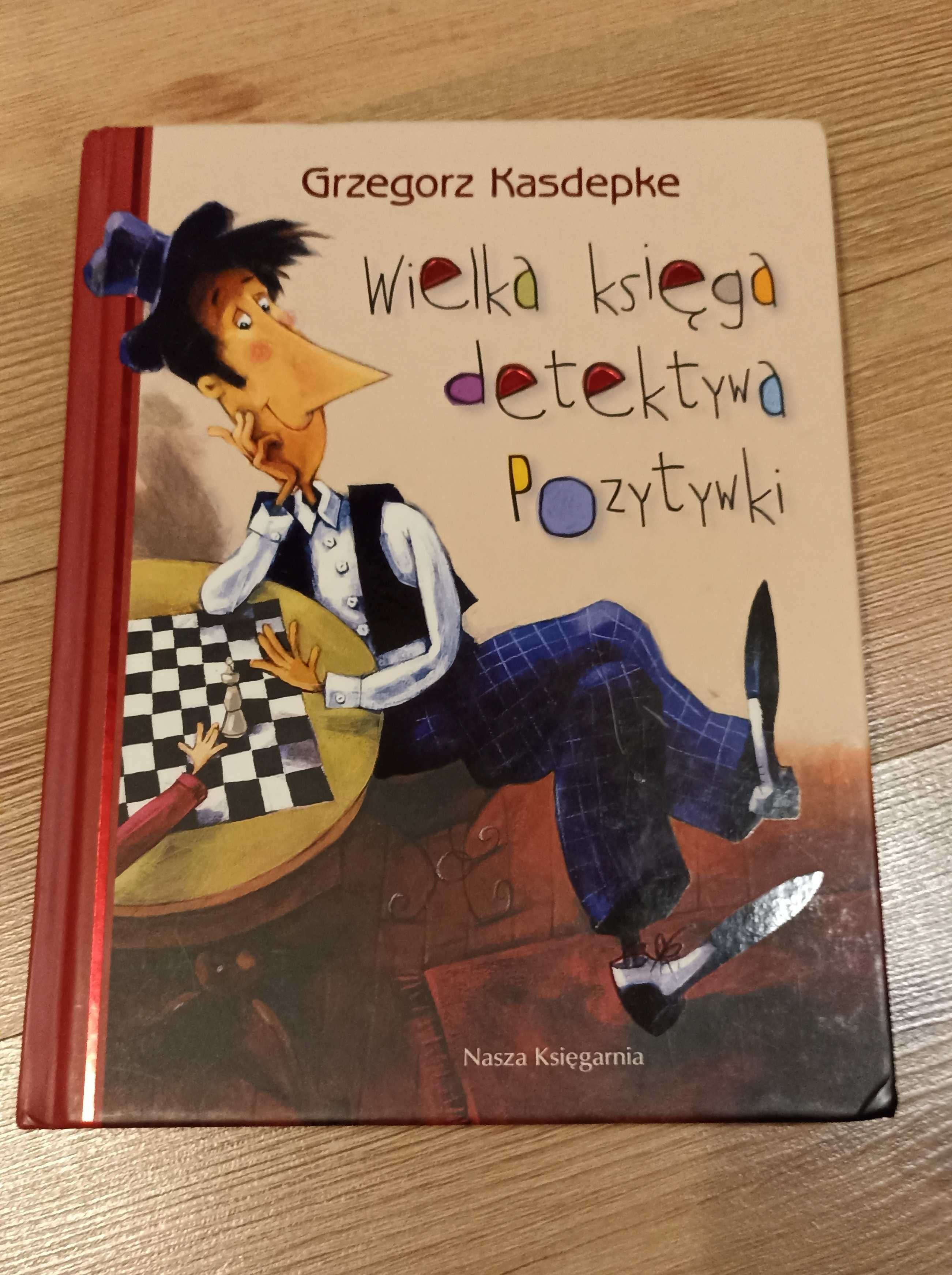 2 szt Wielka Księga detektywa Pozytywki i Wakacje detektywa Pozytywki