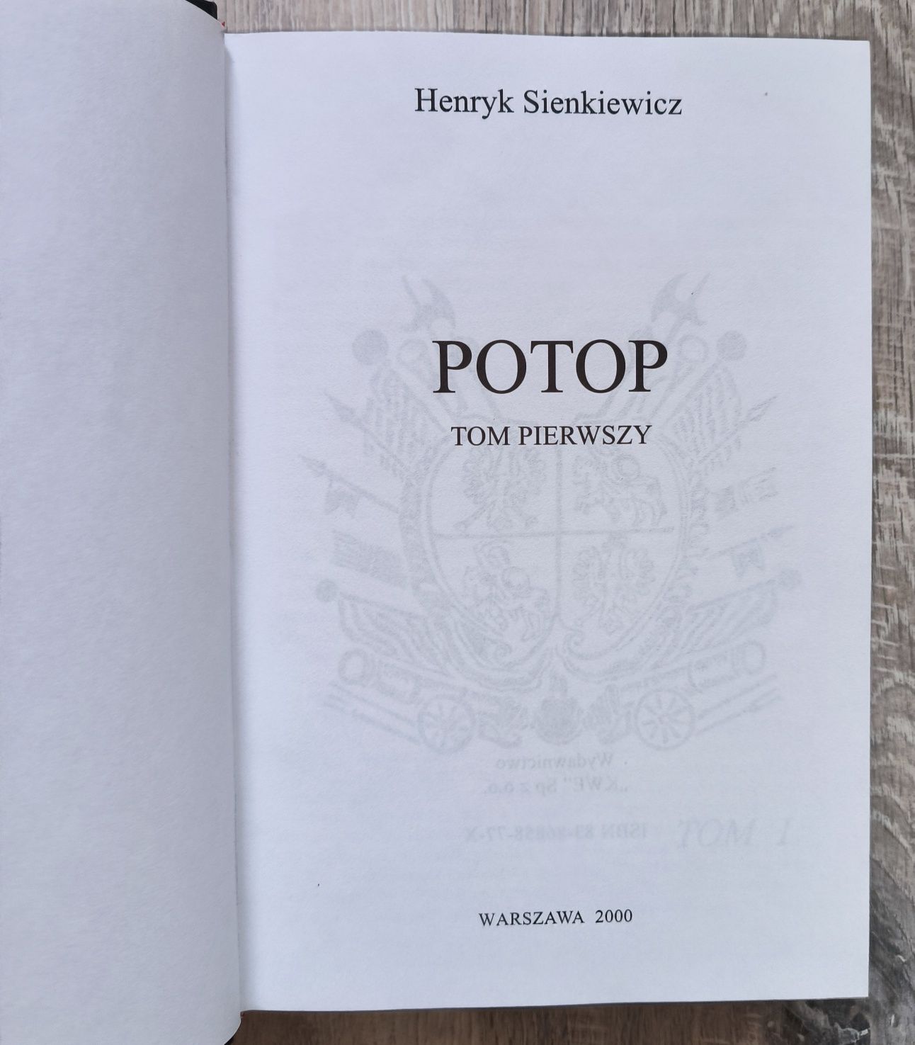 Potop Sienkiewicz Ex Libris