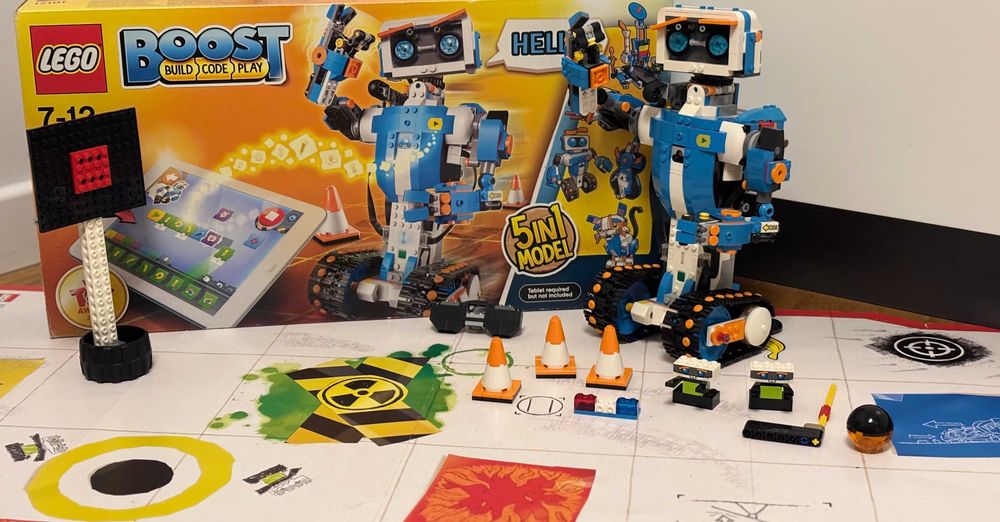 LEGO BOOST 17101 – Kreatywny zestaw robotyczny – KOMPLETNY!