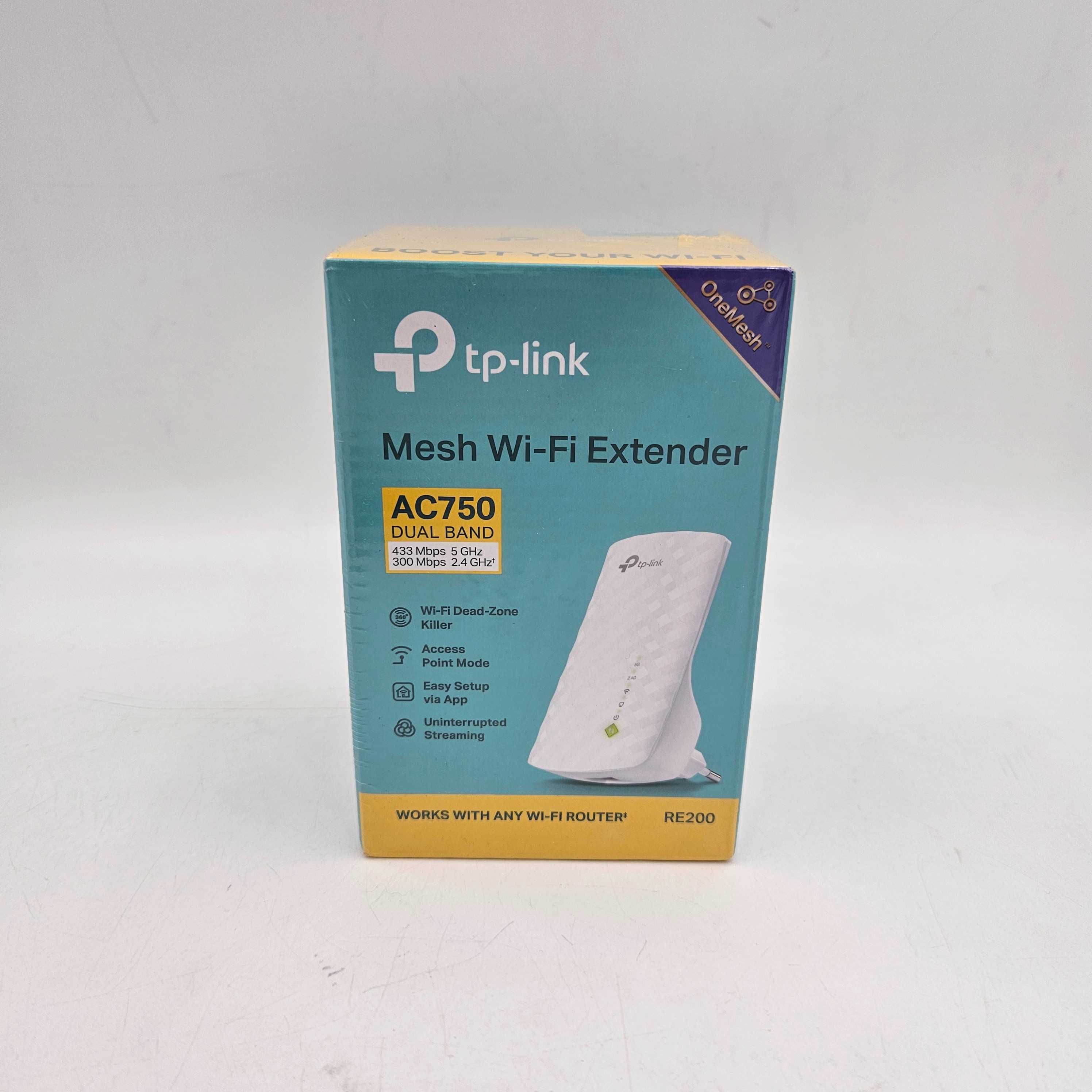 Wzmacniacz Sygnału WiFi Internetu TP-LINK AC750 5GHz NOWY Okazja!