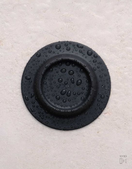 Soapi Black - Magnetyczny Uchwyt do Mydła i Szamponu