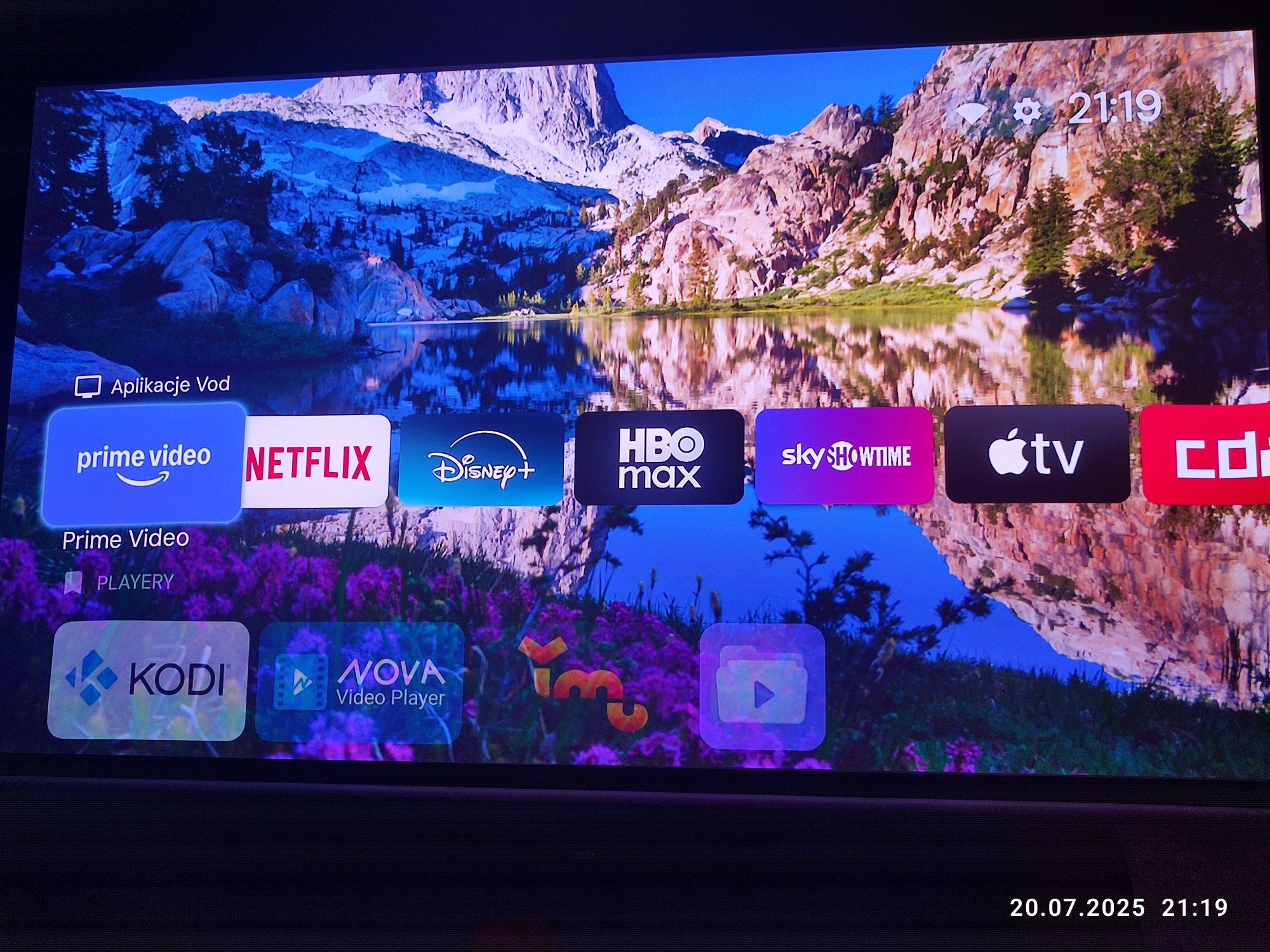 Projektor 4K Hisense Vidda C2Pro + Tv Stick 4k czytać opis