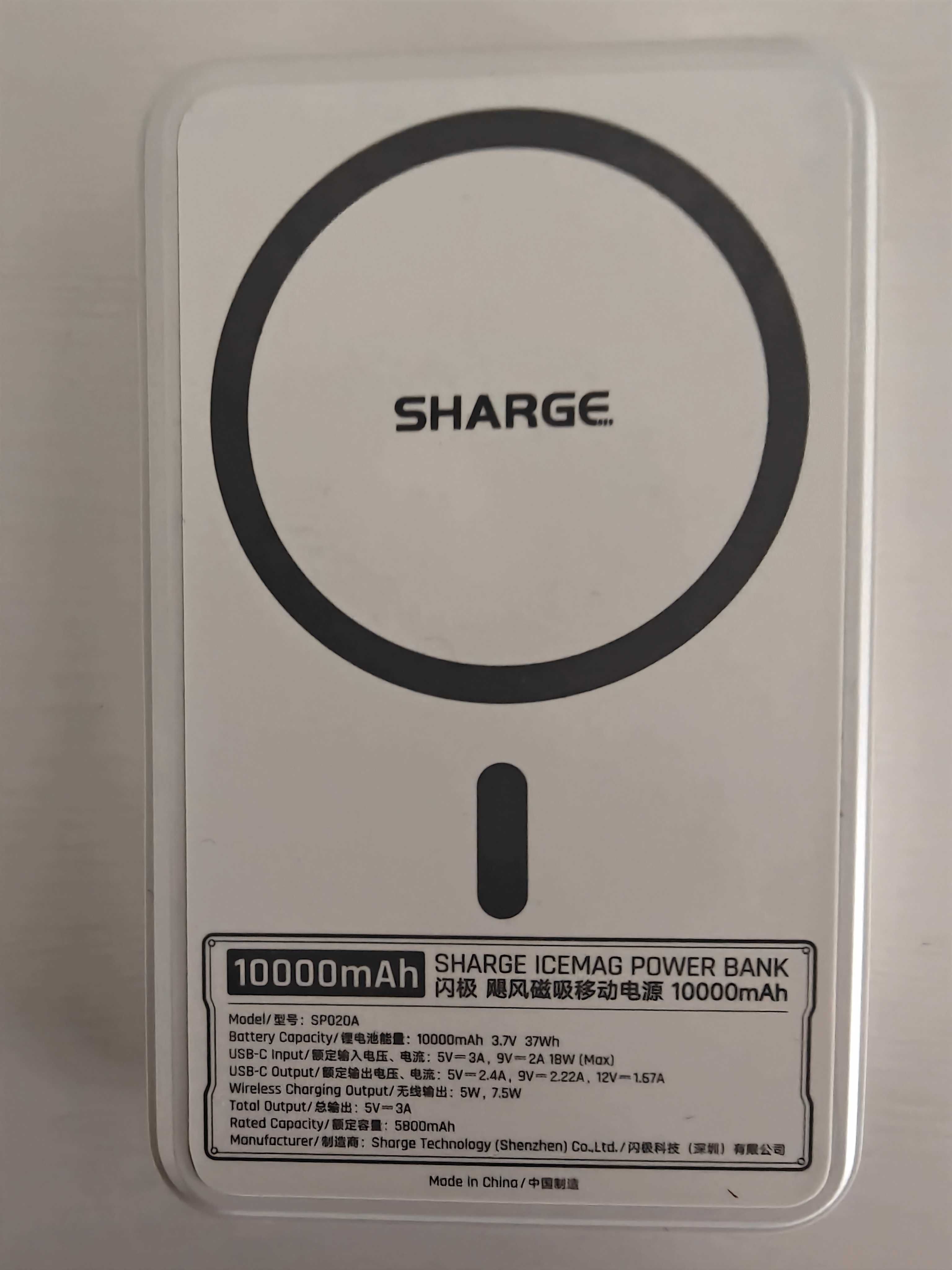 Powerbank 10000 mAh ICEMAG Sharge do Iphone 20W jak MagSafe tr4/