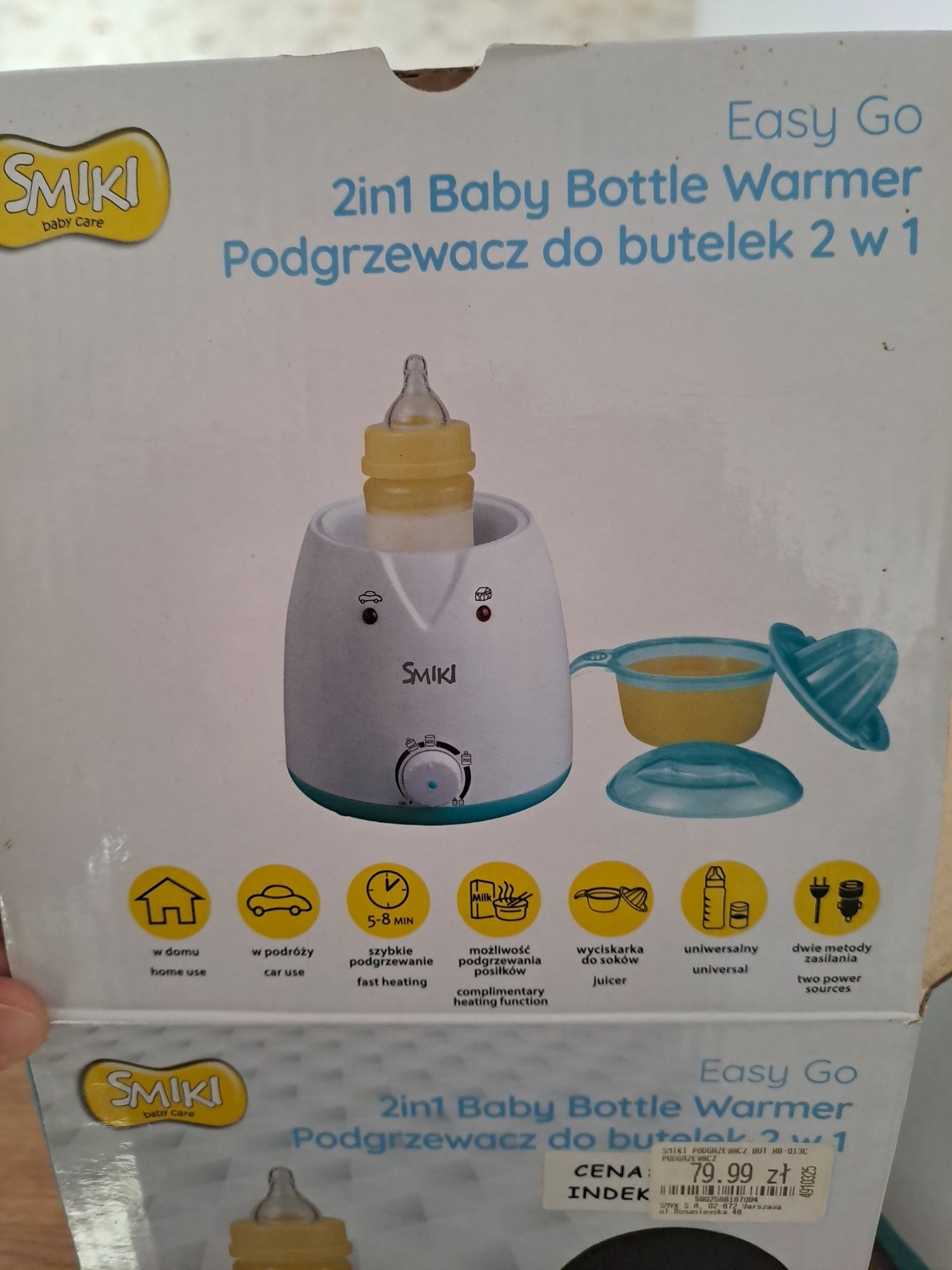 Podgrzewacz do butelek Smiki