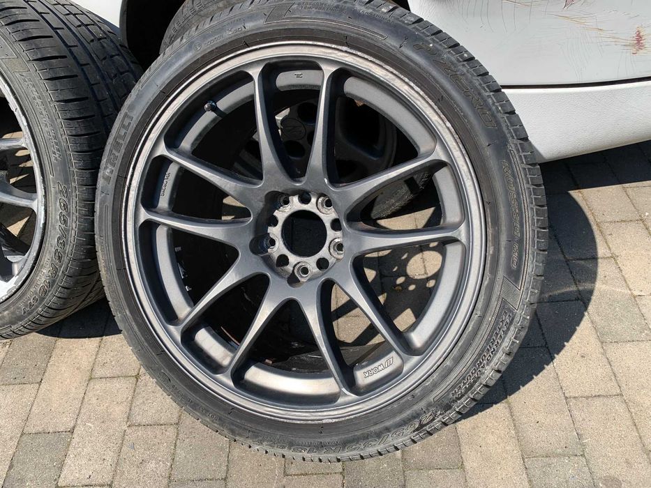 jdm 18" felgi WORK 5x114.3 300zx supra rx7 350z 370z lexus skyline NSX