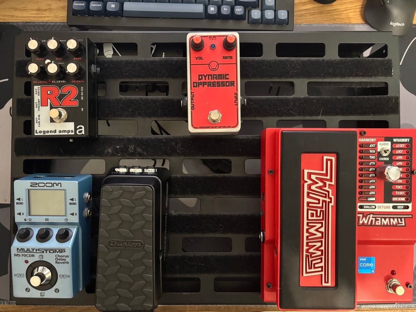 Педалборд RockBoard Quad 4.1 с Cab SIM + DI Patchbay