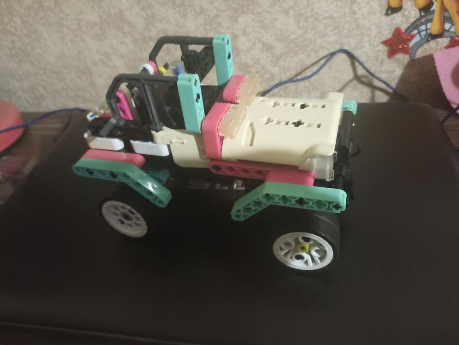 Конструктор Clementoni Mechanics Сафари jeep машина technic