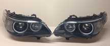 Komplet lamp BMW E60 Bi-led ringi cottan