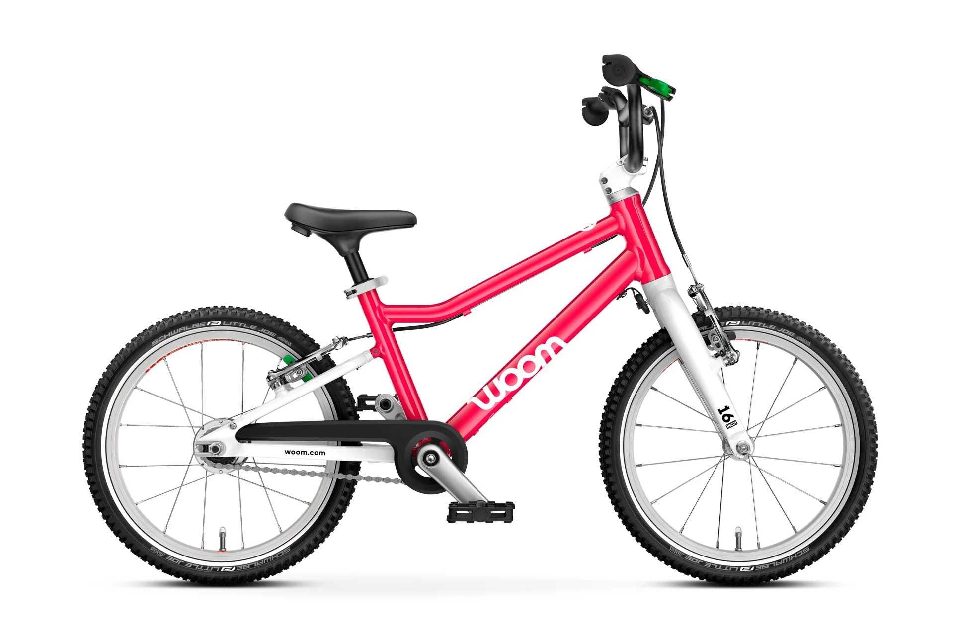 Rower WOOM GO 3 AUTOMAGIC różowy - Hot Pink - 16" NOWY 2025 Mokotów
