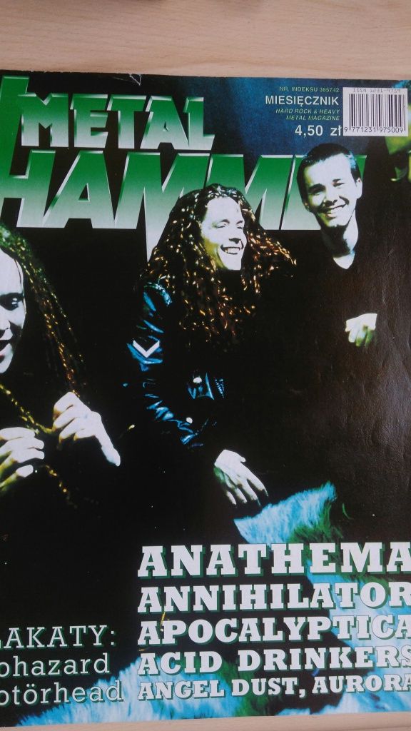 Metal Hammer 7/99 Anathema