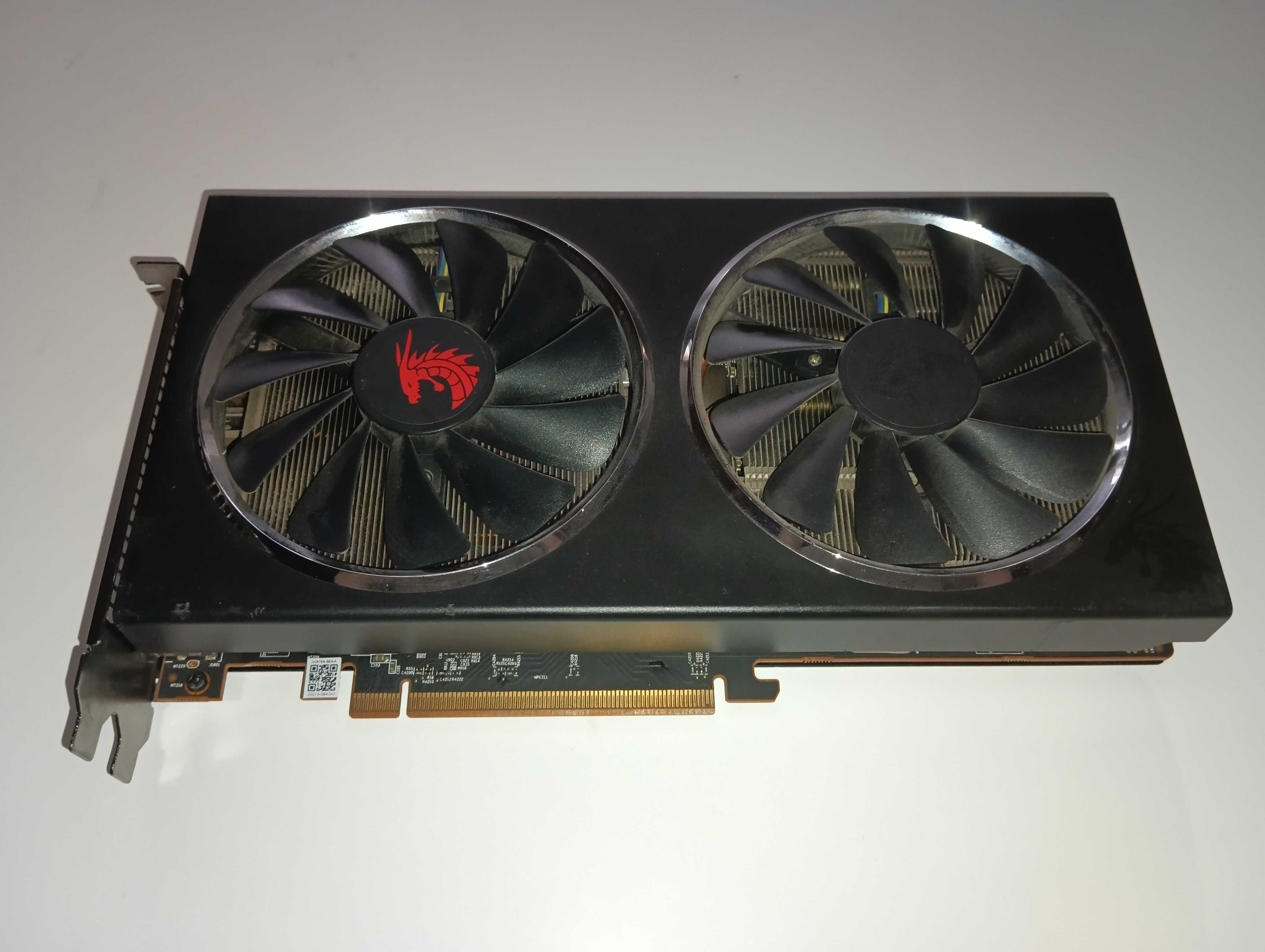 Видеокарта мощная PowerColor Radeon RX 5700 XT Red Dragon 8GB