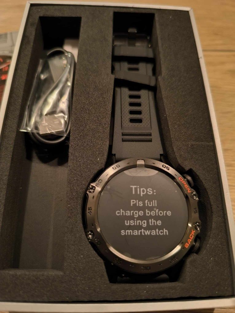 Smartwatch zegarek duży nowy