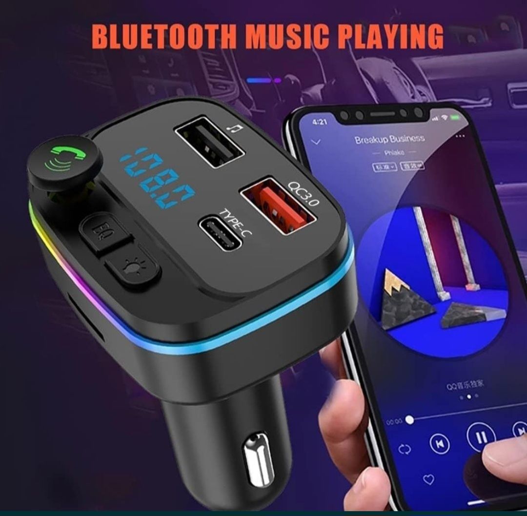 2 sztuki Nadajnik FM transmiter Bluetooth P4