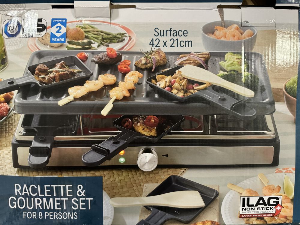 Grill elektryczny na 8 osób
