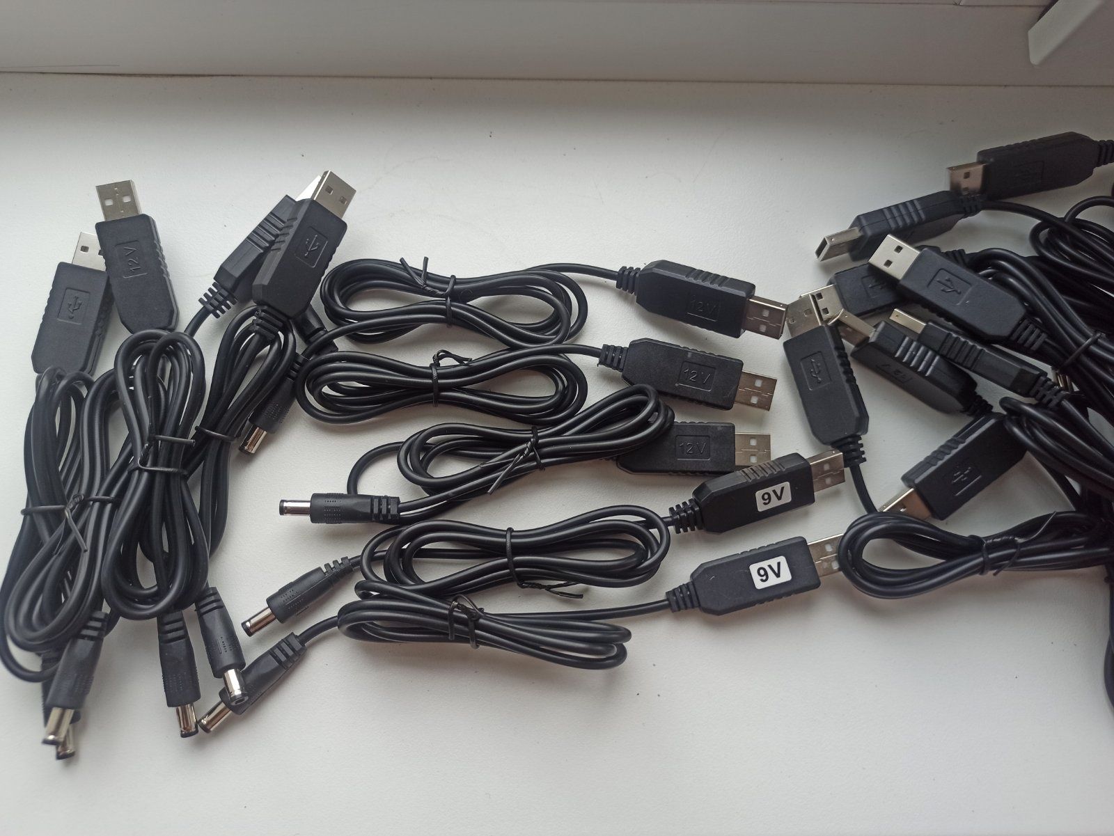 Кабеля для роутера, інтернет без світла, 9v і 12v, 9 і 12 вольт