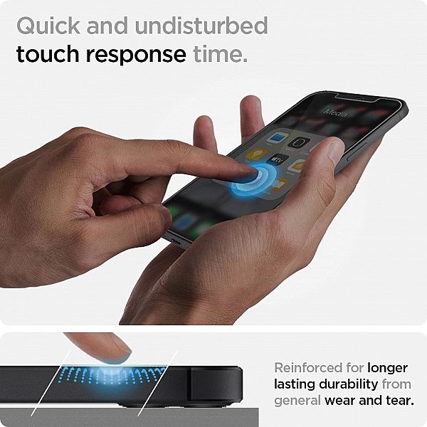 Szkło Hartowane Spigen Glas.tr "Ez Fit" 2-pack Iphone 12/12 Pro
