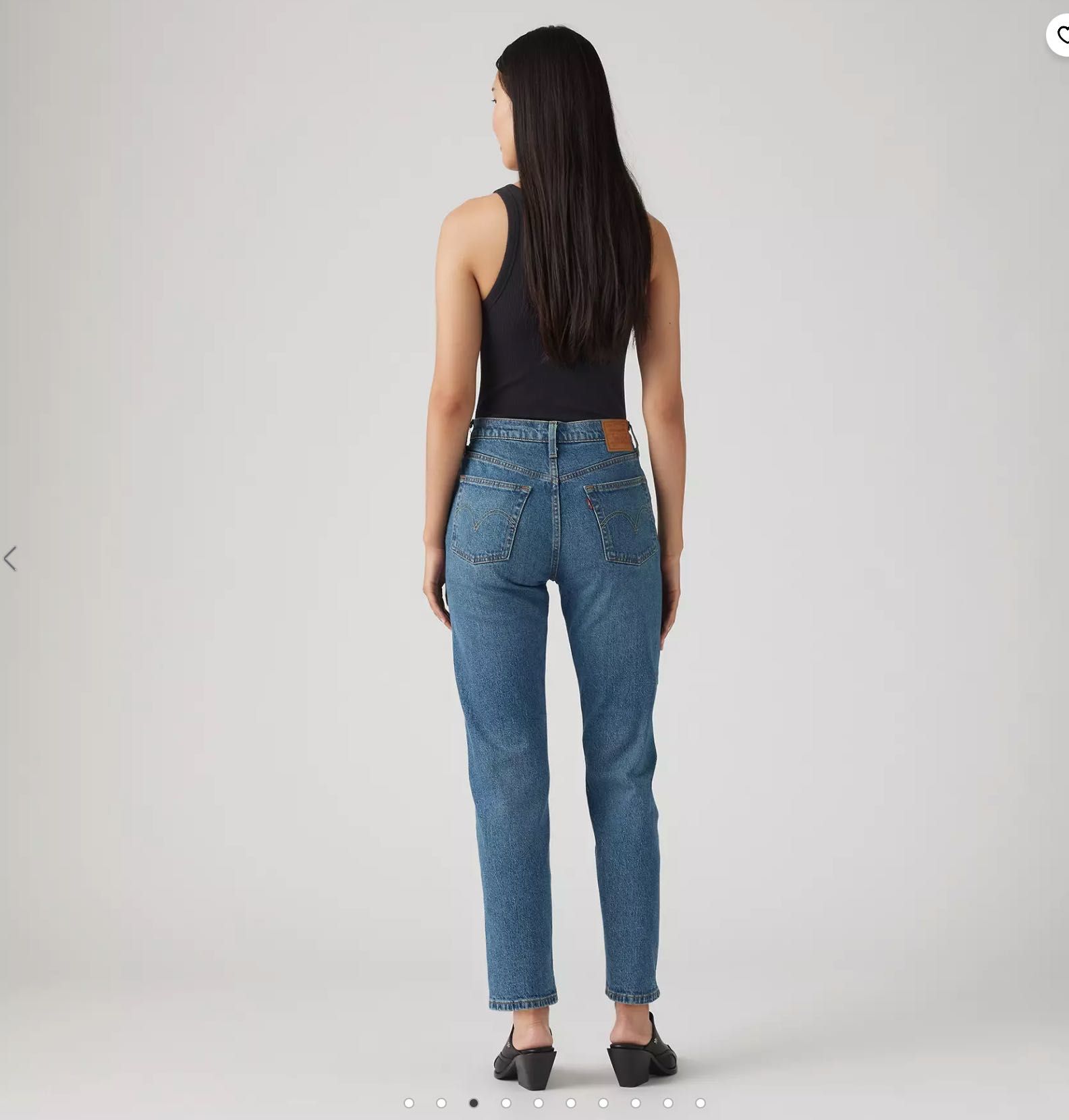Levi's 501 crop stand off оригінальні джинси 25/28