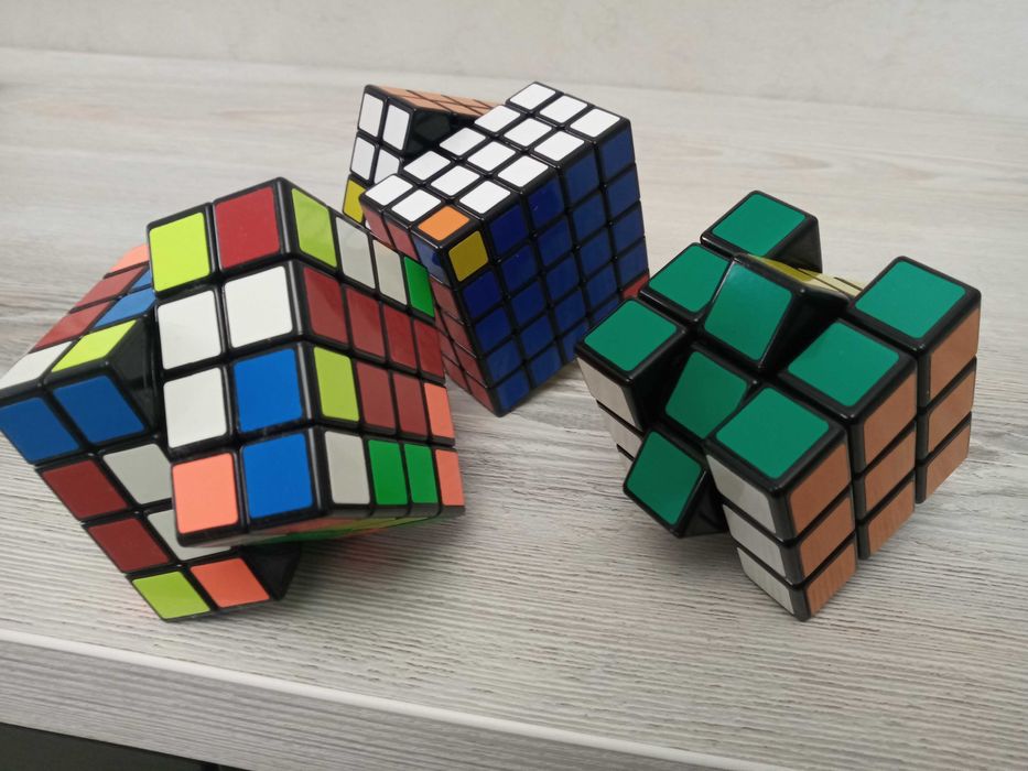 КУБИКИ РУБИКА 3х3 4х4 5х5 один лот. Профессиональные.