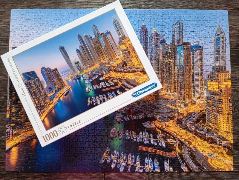 Puzzle 1000 elementów Clementoni Dubaj