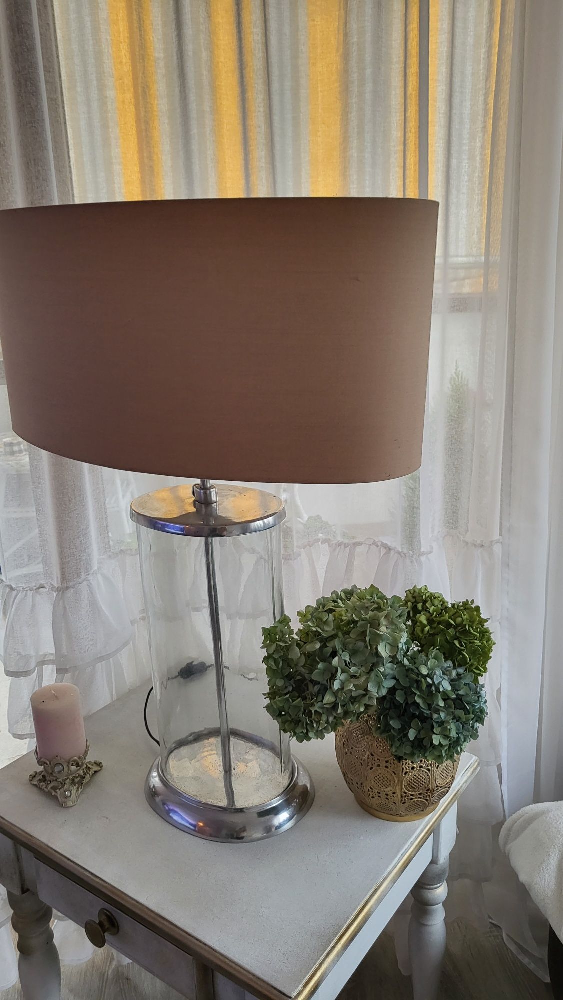 Piękna lampa glamour do salonu, gabinetu, T.Max