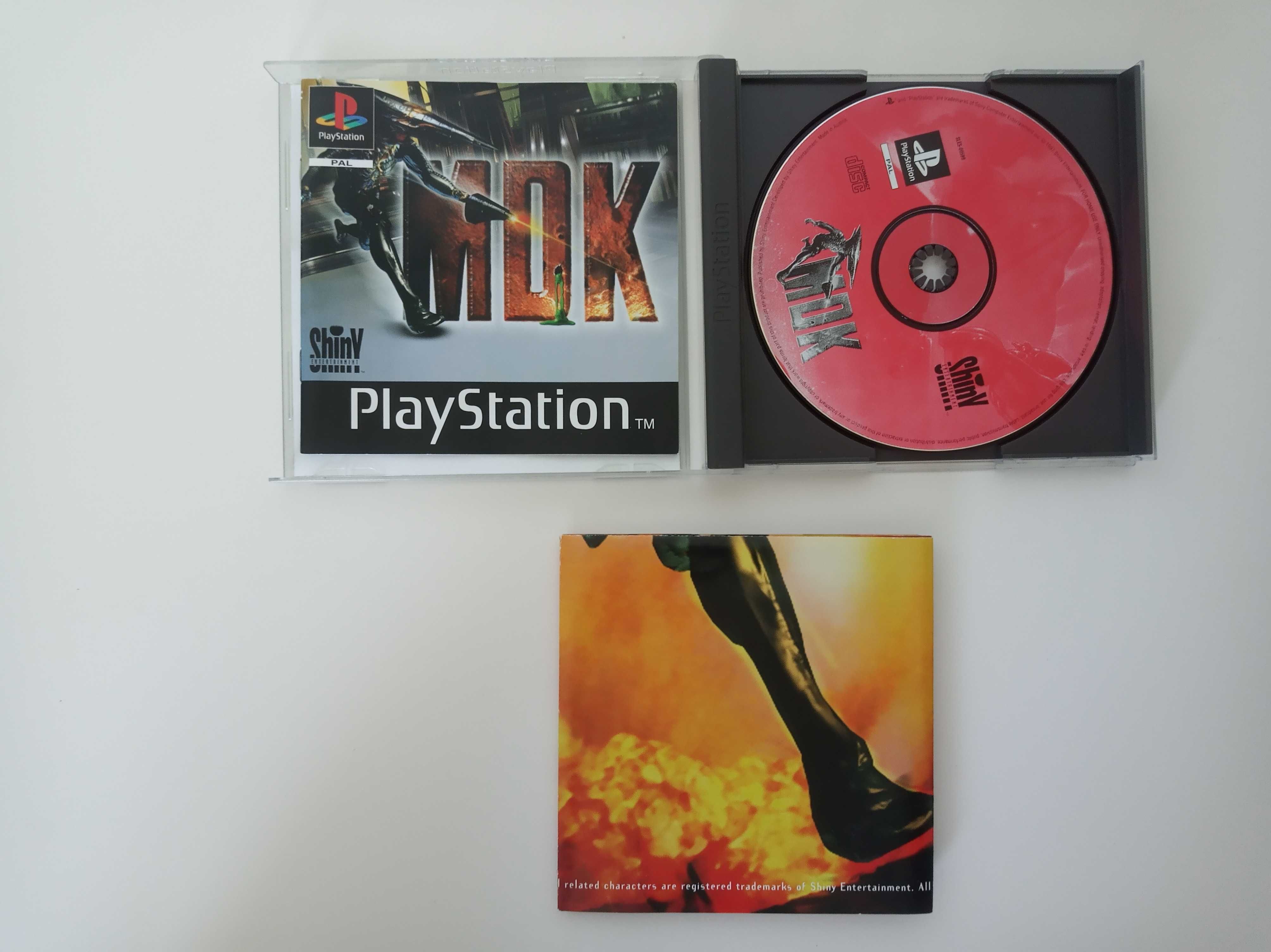 MDK z plakatem PSX PS1 PlayStation 3xA