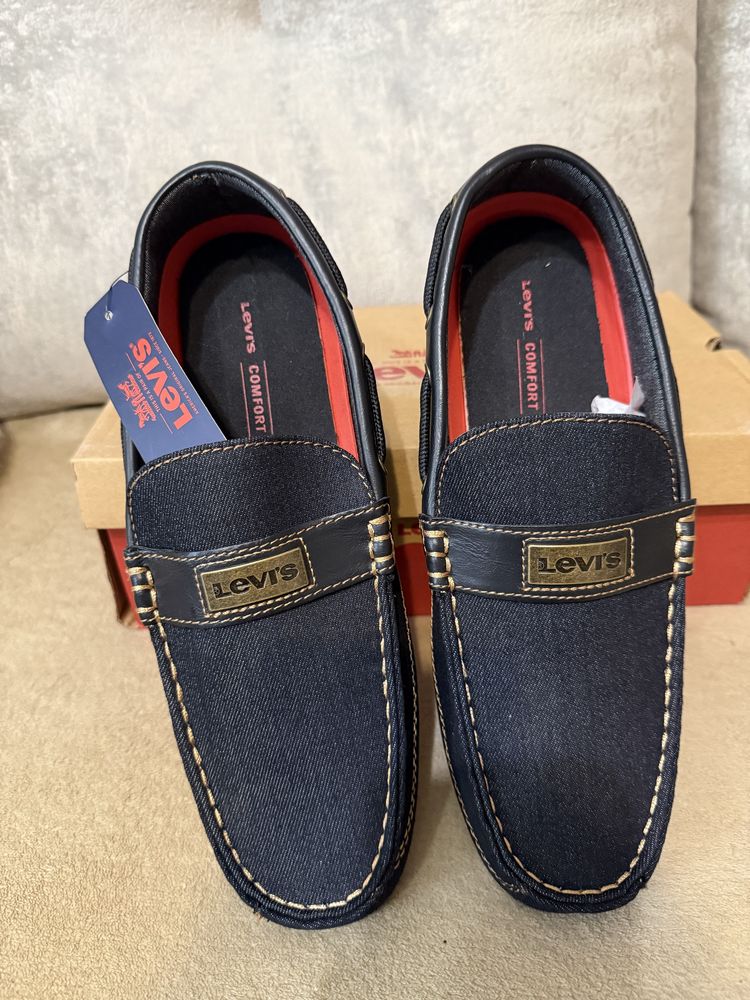 Чоловічі джинсові мокасини Levi’s