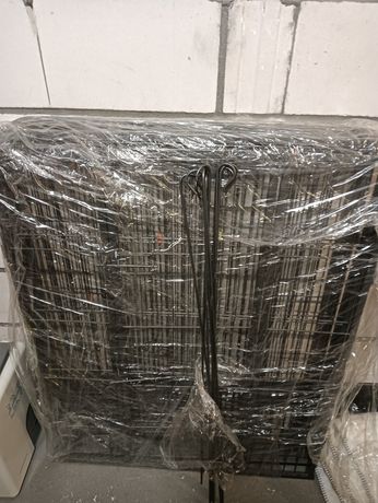 Kojec metalowy dla psa/szczeniąt, klatka modułowa/zagroda
