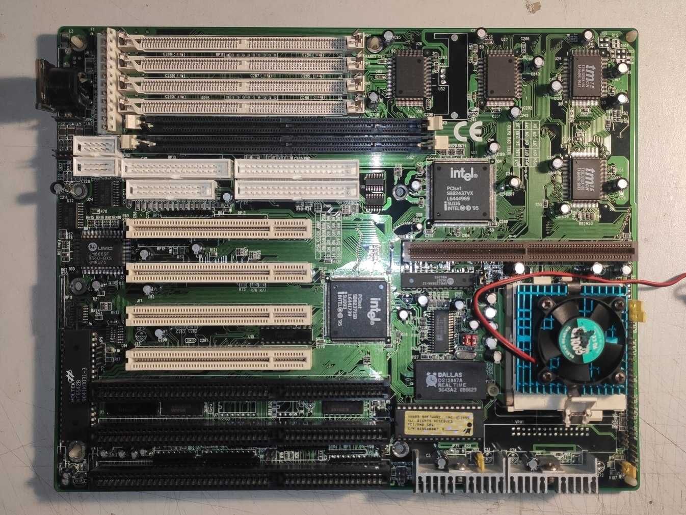 Bundle Socket 7, motherboard, CPU e Gráfica