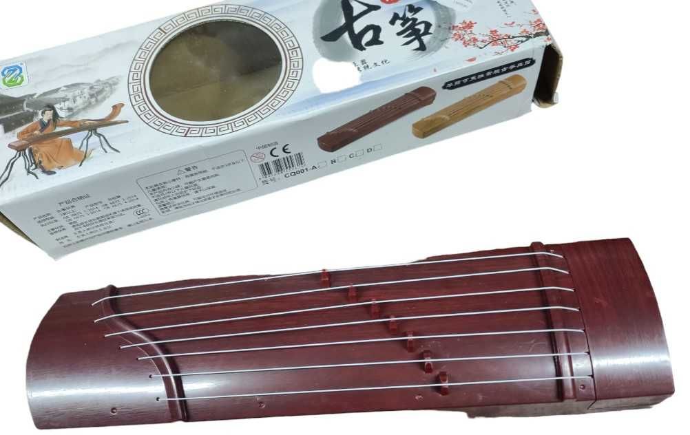 Mini chiński instrument strunowy Guzheng