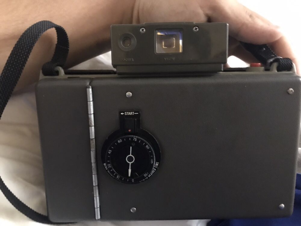 Máquina polaroid automatic 330 Land câmera