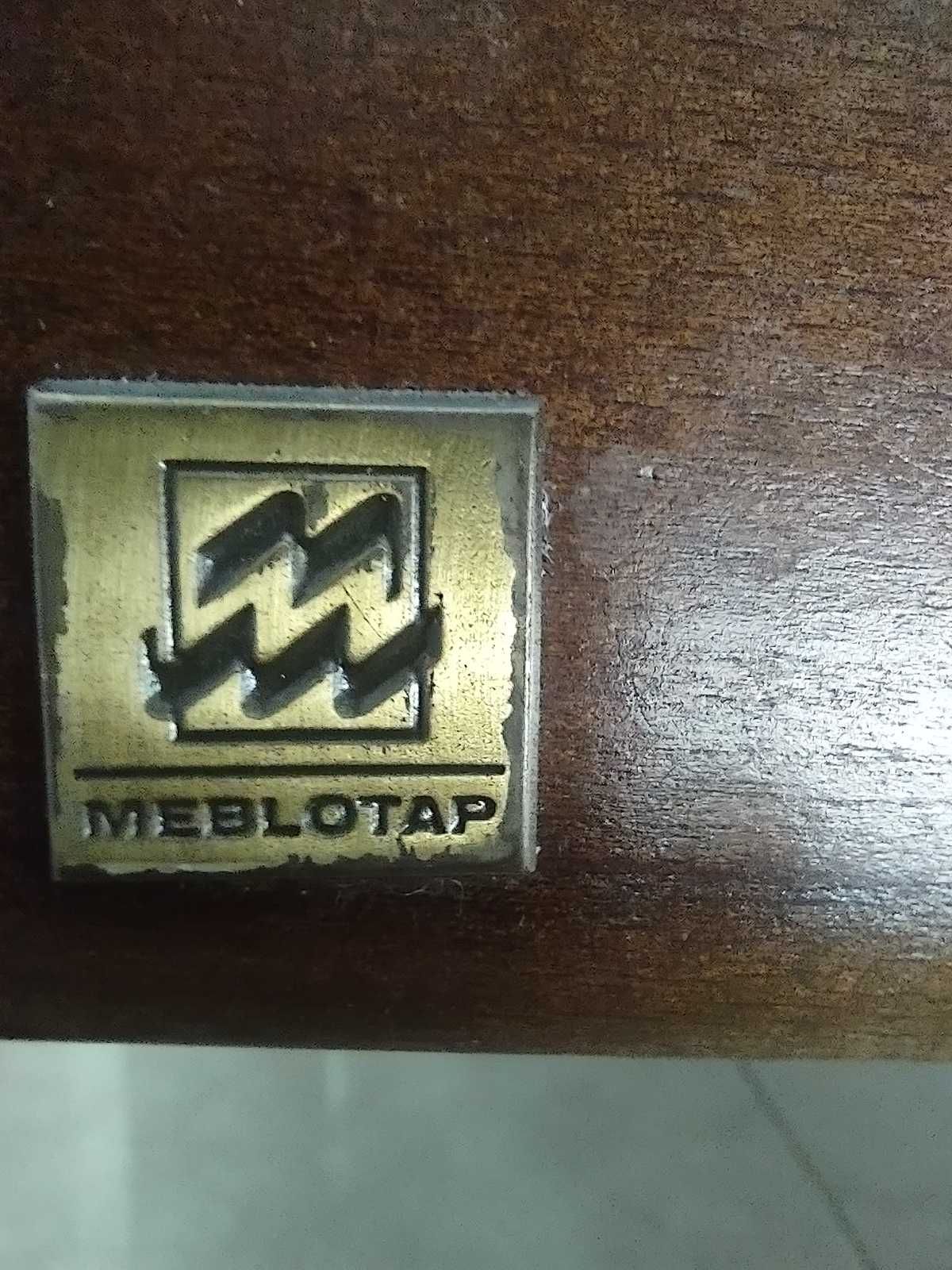 2x Fotele drewno/tapicerka sprężyny Meblotap